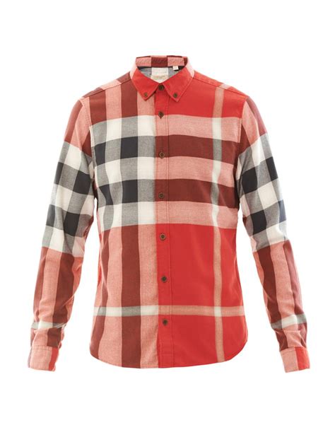 burberry brit red flannel tartan.